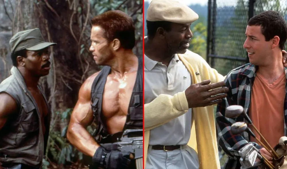 Carl Weathers dejó una huella imborrable para sus compañeros, algo que se demuestra en las opiniones de Arnold Schwarzenegger y Adam Sandler. Foto: composición LR/20th Century Fox/Universal Pictures Carl Weathers dejó una huella imborrable para sus compañeros, algo que se demuestra en las opiniones de Arnold Schwarzenegger y Adam Sandler. Foto: composición LR/20th Century Fox/Universal Pictures