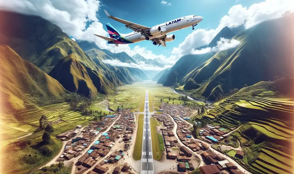 Latam Airlines es la compañía aérea que operará en el aeropuerto Anta. Foto: La República