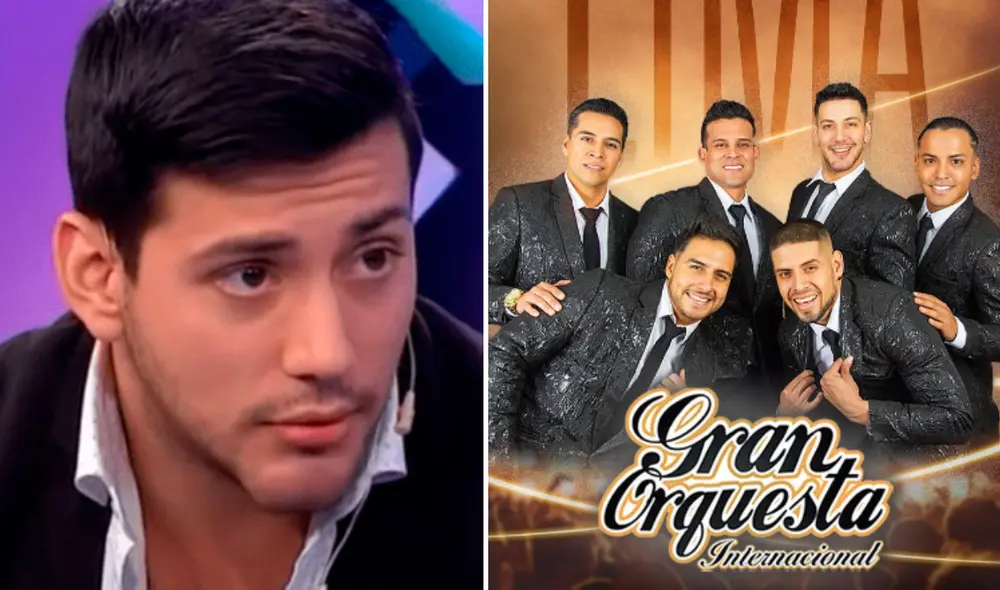 Jean Paul Santa María dejó el grupo a causa de la polémica con Christian Domínguez. Foto: composición LR/Instagram/Gran Orquesta Internacional