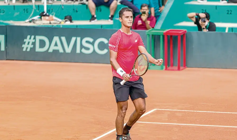 Optimismo. Varillas es la principal raqueta nacional. Foto: difusión