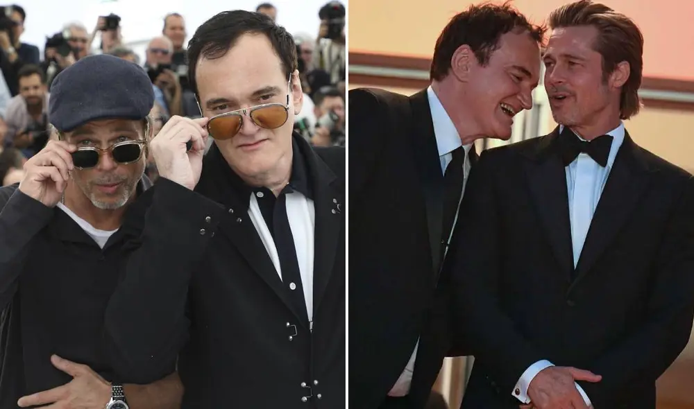 Brad Pitt y Quentin Tarantino trabajarán juntos por tercera vez en ‘The Movie Critic’. Foto: composición LR/AP/RTVE