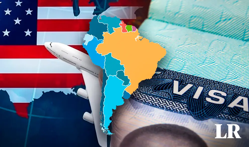 Exceptuando personas de determinados países, cualquier individuo que ingrese a USA debe tener esta credencial o permiso. Foto: composición de Fabrizio Oviedo/LR/AFP/Opinioncaribe. Video: MILENIO