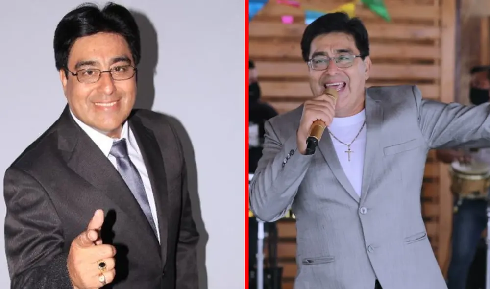 Lucho Paz es un reconocido cantante de cumbia. foto: composición LR/ difusión