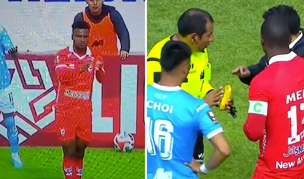 El acto de racismo sucedió en los minutos finales del primer tiempo. Foto: composición LR/Liga 1 Max