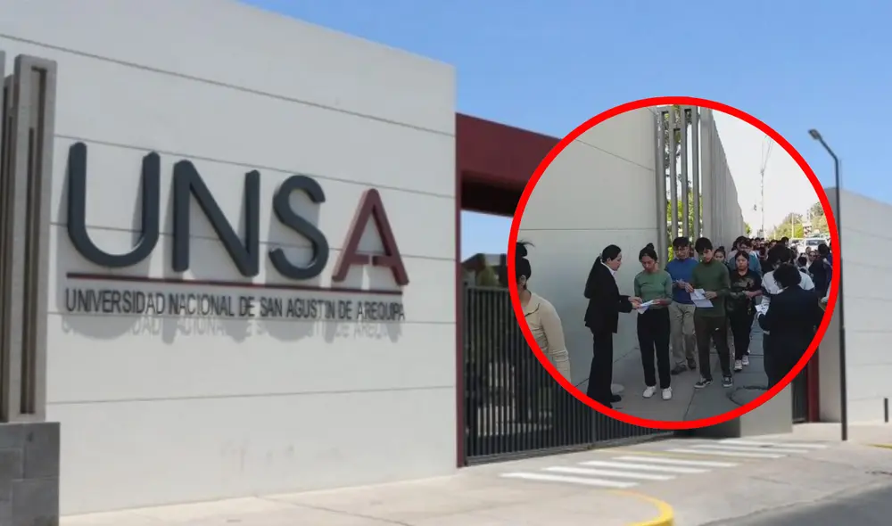 Segunda fecha del examen de conocimientos del Ceprunsa. Foto: composición LR/UNSA