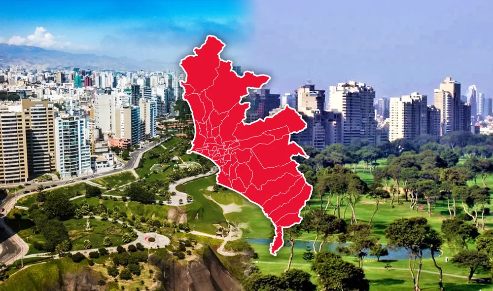 San Isidro y Miraflores figuran entre los distritos con más áreas verdes por habitante de Lima Metropolitana. Foto: composición LR/Andina