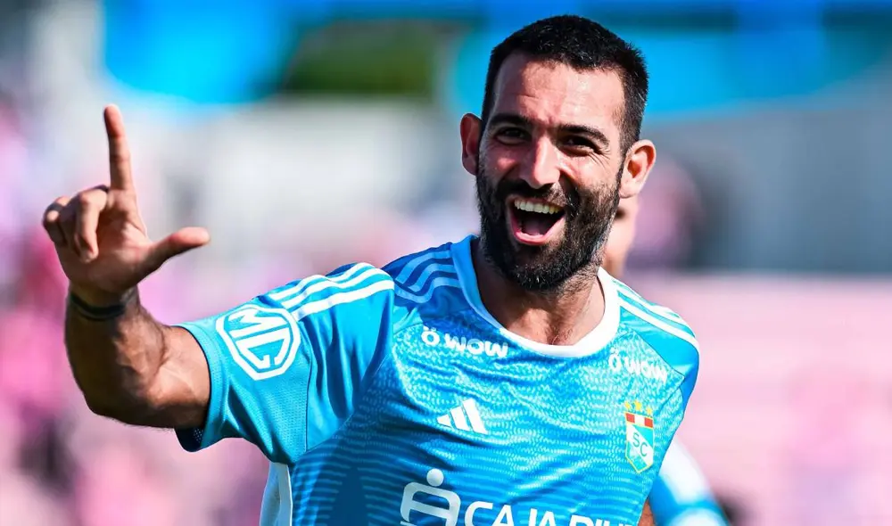 Martin Cauterucciio es el goleador de Sporting Cristal con 5 tantos en solo dos partidos. Foto: Sporting Cristal Martin Cauterucciio es el goleador de Sporting Cristal con 5 tantos en solo dos partidos. Foto: Sporting Cristal