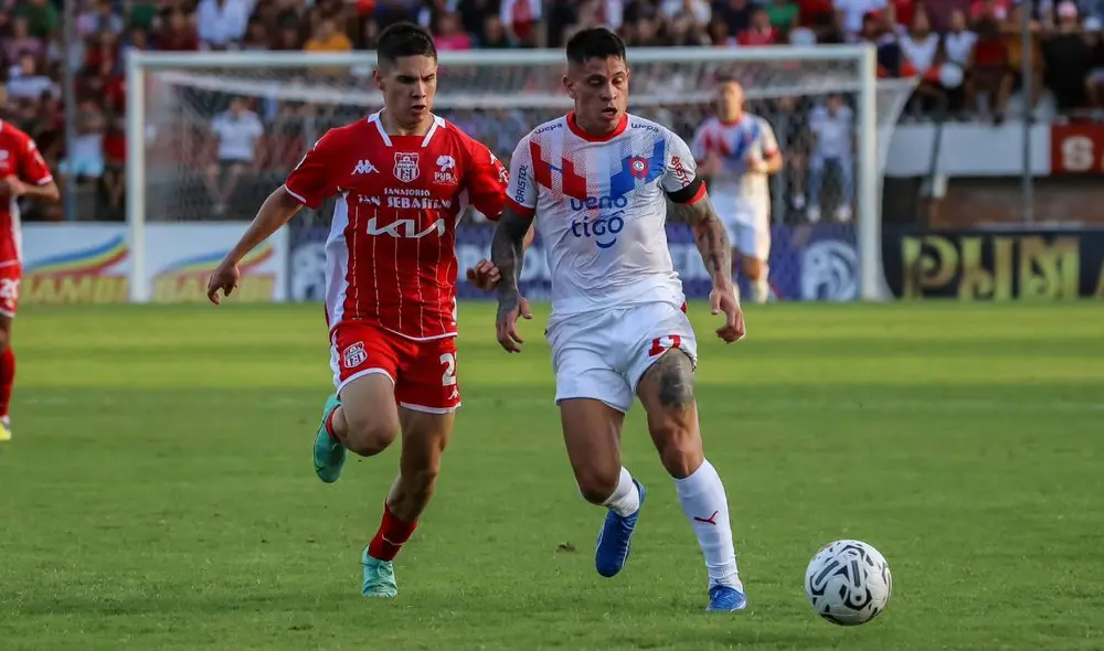 Cerro Porteño vs. General Caballero JLM jugaron en Paraná. Foto: Copa de Primera APF/X