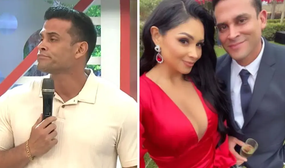 Christian Domínguez rompió su silencio luego de la difusión del ampay en 'Magaly TV, la firme'. Foto: composición LR/Captura América TV/Pamela Franco/Instagram Christian Domínguez rompió su silencio luego de la difusión del ampay en 'Magaly TV, la firme'. Foto: composición LR/Captura América TV/Pamela Franco/Instagram