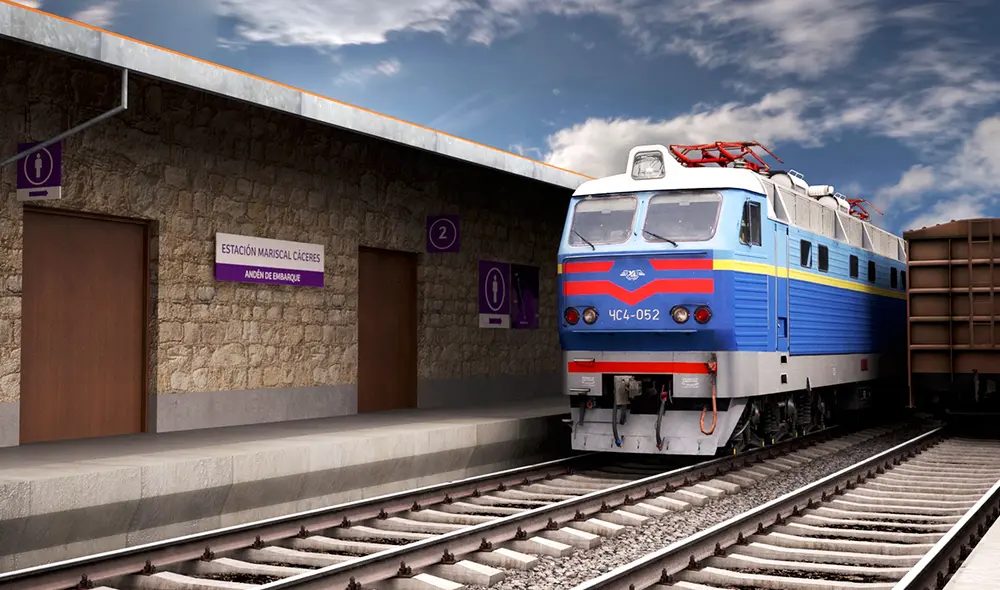 El ferrocarril Huancayo-Huancavelica funciona desde octubre de 1926. Foto: Proinversión