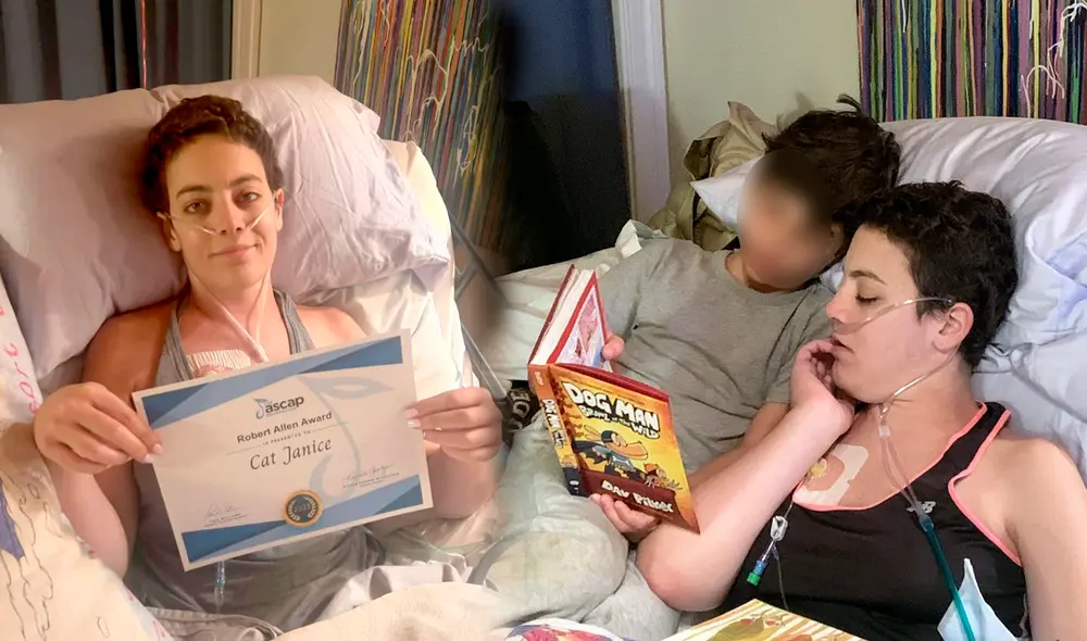 Cat Janice sorprendió las redes con su historia de cáncer terminal. Conoce más de ella en la siguiente nota. Foto: composición LR/TodayShow/People