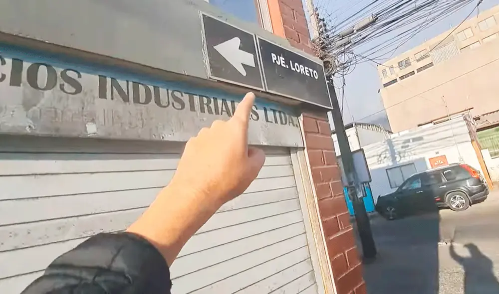 El youtuber se mostró sorprendido al encontrar el pasaje Loreto, que consiste en una sola cuadra. Foto: composición LR/YouTube/@QPA El youtuber se mostró sorprendido al encontrar el pasaje Loreto, que consiste en una sola cuadra. Foto: composición LR/YouTube/@QPA