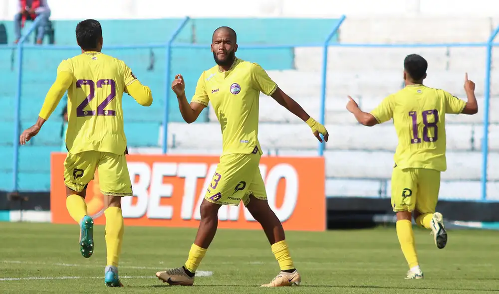 Comerciantes Unidos ganó sobre la hora. Foto: Liga 1.