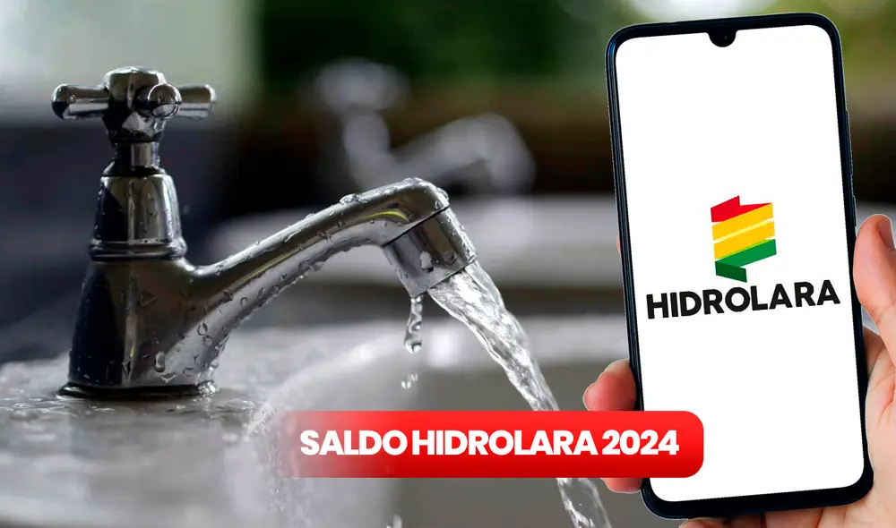 Hidrolara implementó un sistema de consulta a través de su página oficial. Foto: composición LR/Edén Agua/Hidrolara Hidrolara implementó un sistema de consulta a través de su página oficial. Foto: composición LR/Edén Agua/Hidrolara