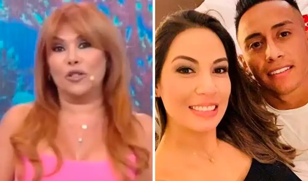 Magaly Medina sostuvo una conversación con Pamela López en la que esta le reveló detalles que ocasionaron su ruptura con el futbolista Christian Cueva. Foto: composición LR / ATV / Instagram de Pamela López