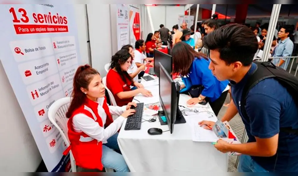 El Ministerio de Trabajo y Promoción del Empleo (MTPE) dispondrá de servicios gratuitos para los postulantes. Foto: Andina El Ministerio de Trabajo y Promoción del Empleo (MTPE) dispondrá de servicios gratuitos para los postulantes. Foto: Andina