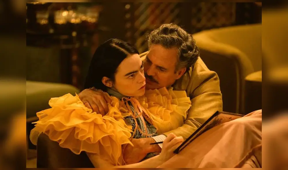 Premiada cinta ‘Pobres criaturas’ es protagonizada por los reconocidos actores Emma Stone y Mark Ruffalo. Foto: difusión