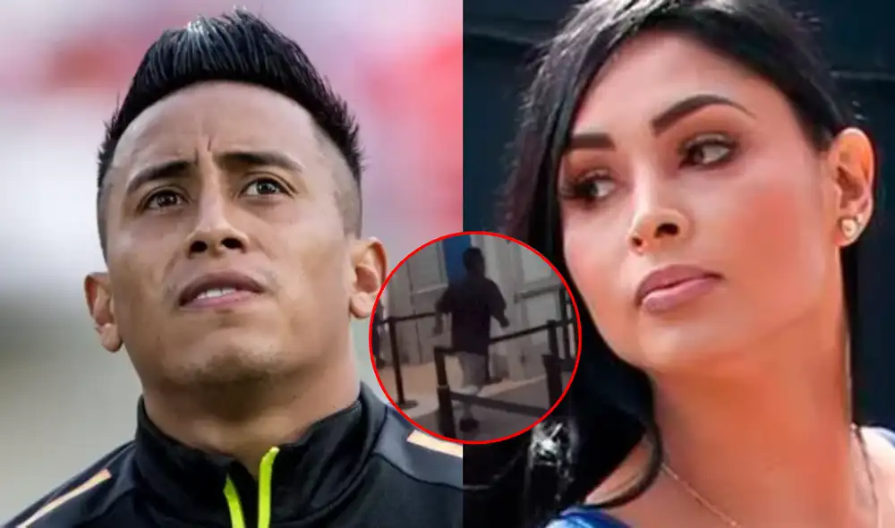 Christian Cueva hizo un controversial gesto ante las cámaras de 'Amor y fuego'. Foto: composición LR/América TV/Amor y Fuego - Video: Instagram/Rodrigo González