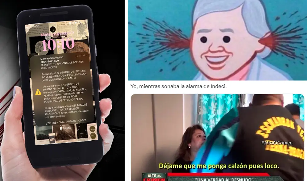 La alerta Sismate tuvo su primera fase de implementación a inicios del 2020. Foto: composición LR/Twitter