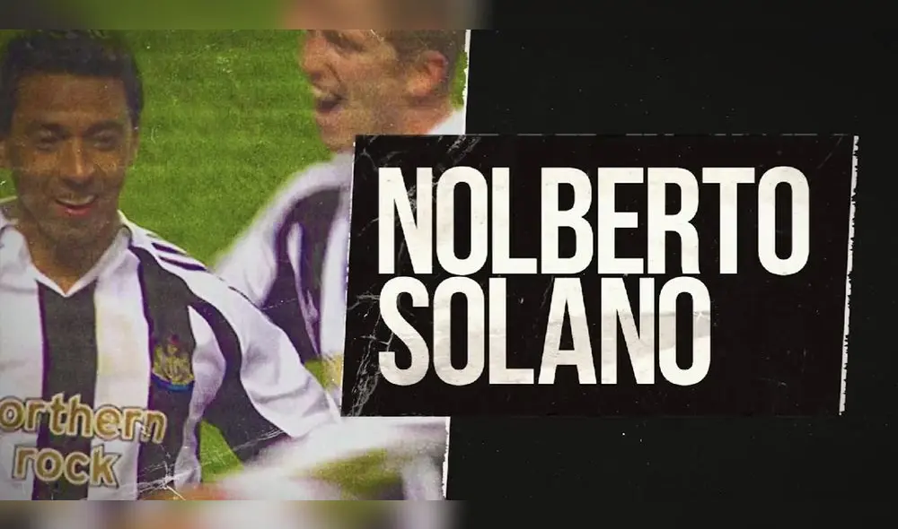 Nolberto Solano llegó al Newcastle en 1998. Foto: captura Newcastle United FC