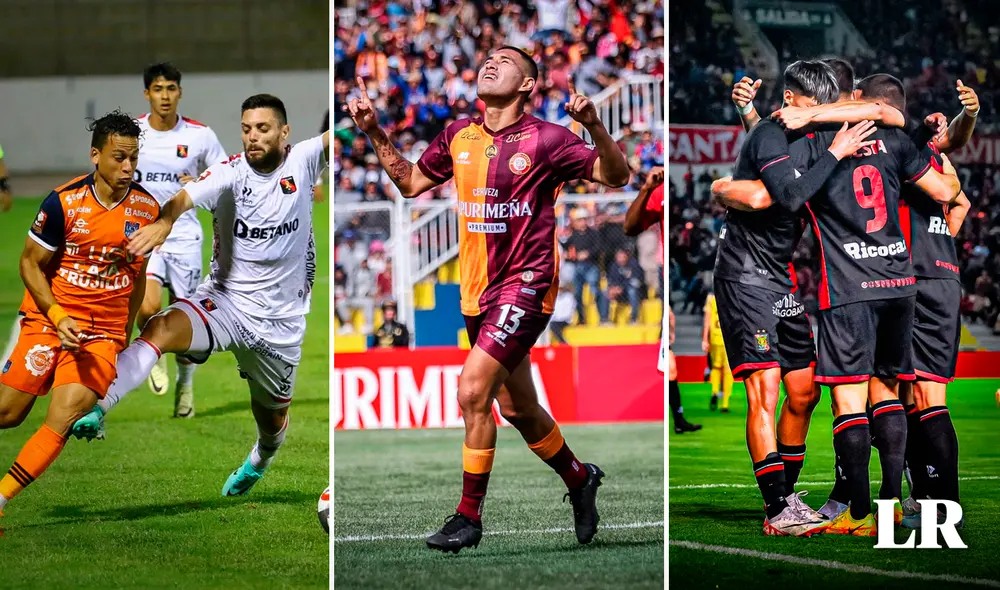 Transfermarkt tiene mejor ubicados a dos equipos peruanos de regiones en cuanto a su valor en el mercado de cotizaciones. Foto: composición LR/Liga 1/FBC Melgar