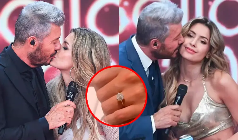 Marcelo Tinelli encendió las alarmas de boda con Milett Figueroa, con quien tiene poco más de cinco meses de relación. Foto: Instagram Bailando 2023 / Instagram Marcelo Tinelli