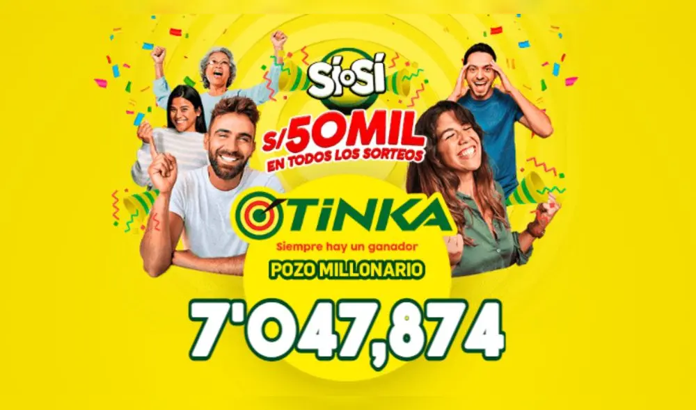 Sorteo completo de La Tinka, miércoles 7 de febrero. Foto: Intralot Sorteo completo de La Tinka, miércoles 7 de febrero. Foto: Intralot