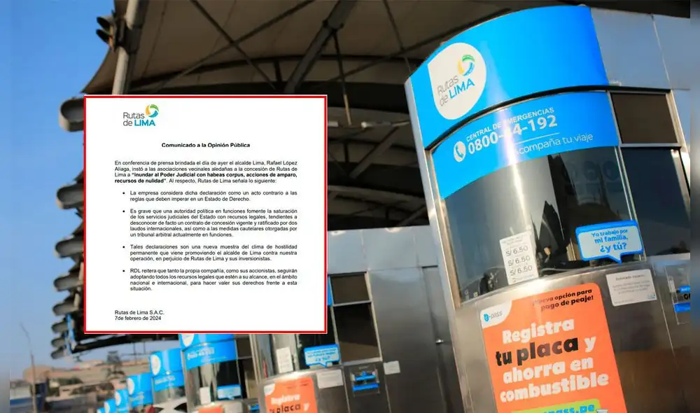 Suspensión del cobro de peajes se dio luego de una anunciada alza de tarifa. Foto: composición LR/Networking