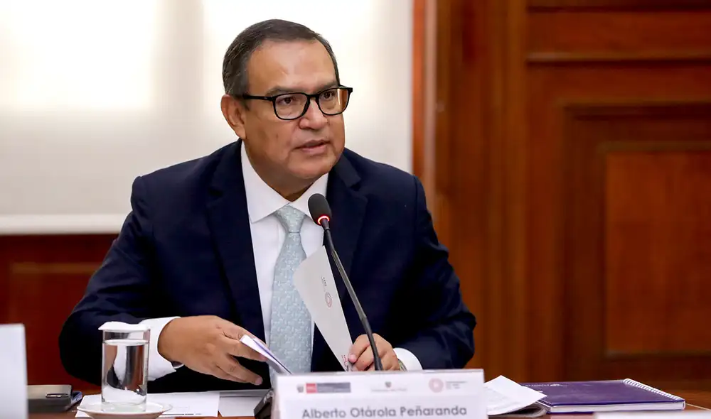 El presidente del Consejo de Ministros, Alberto Otárola. Foto: PCM El presidente del Consejo de Ministros, Alberto Otárola. Foto: PCM
