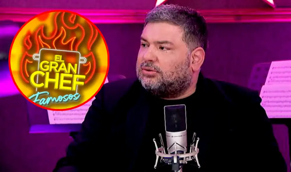 El popular presentador comenta sobre su aparición en 'El gran chef: famosos'. Foto: composición LR /Latina