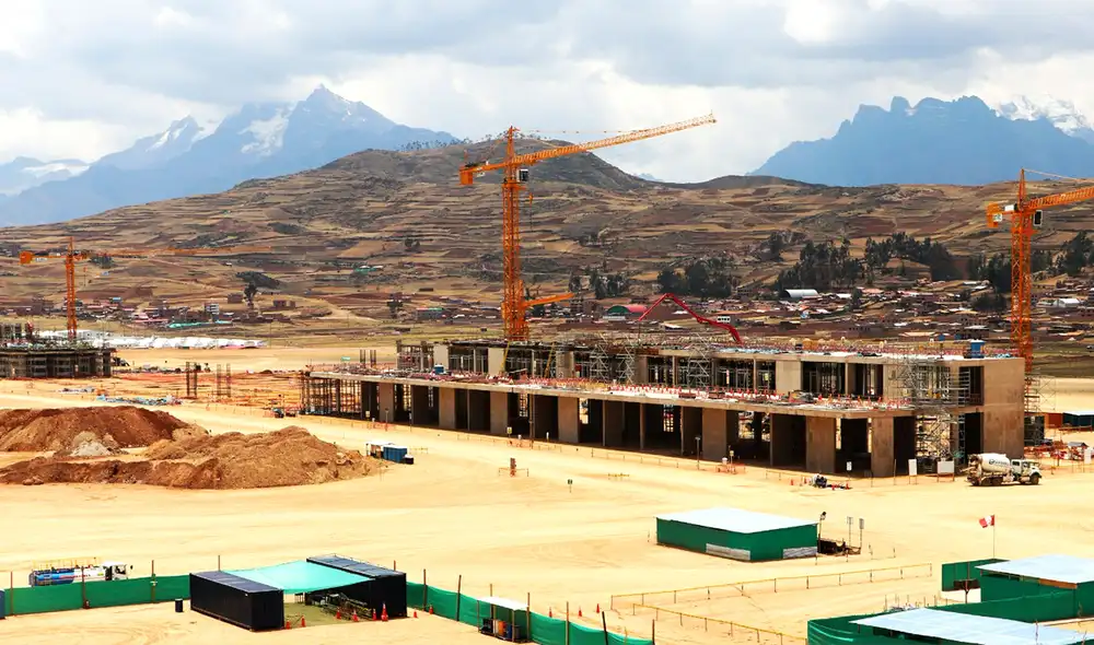 Aeropuerto de Chinchero debería estar con las obras ejecutadas en más del 30%, según Werner Salcedo. Foto: MTC Aeropuerto de Chinchero debería estar con las obras ejecutadas en más del 30%, según Werner Salcedo. Foto: MTC
