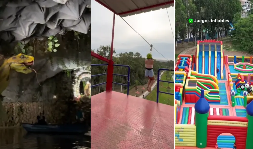 El horario de ingreso es de 6.45 a. m. a 6 p. m. de lunes a domingo.  Foto: composición LR/ captura Tik Tok Lahijita