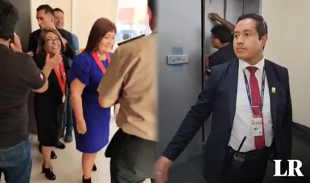 Ministra Tolentino y congresista Amuruz se reunieron para un evento público. Foto: composición de Fabrizio Oviedo/La República