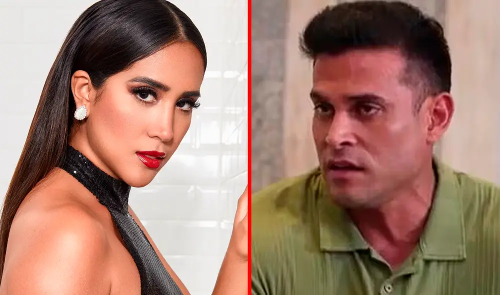 Melissa Paredes sorprendió con su reacción a la entrevista de su colega. Foto: composición LR/Instagram/Melissa Paredes/América TV Melissa Paredes sorprendió con su reacción a la entrevista de su colega. Foto: composición LR/Instagram/Melissa Paredes/América TV