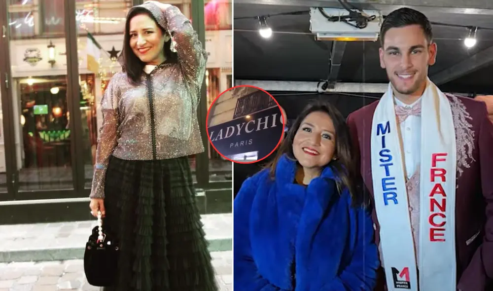 La boutique de Lady Jouany se encuentra a 15 minutos de la torre Eiffel. Foto: composición LR/captura YouTube Peruanos por el mundo/Instagram de Lady Jouany