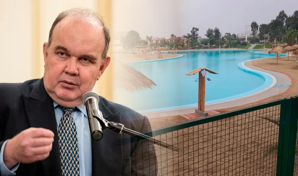 La playa artificial de San Juan de Lurigancho fue declarada insalubre por el Minsa tras 2 inspecciones. Foto: composición LR/Infobae