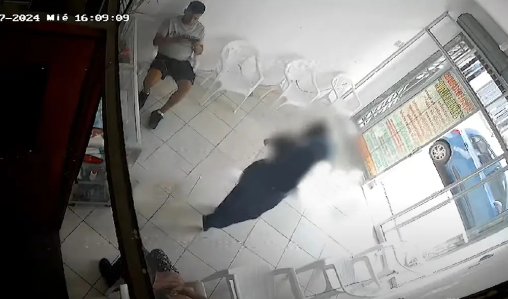 PNP logró capturar a la presunta secuestradora. Foto: captura Latina de TV PNP logró capturar a la presunta secuestradora. Foto: captura Latina de TV
