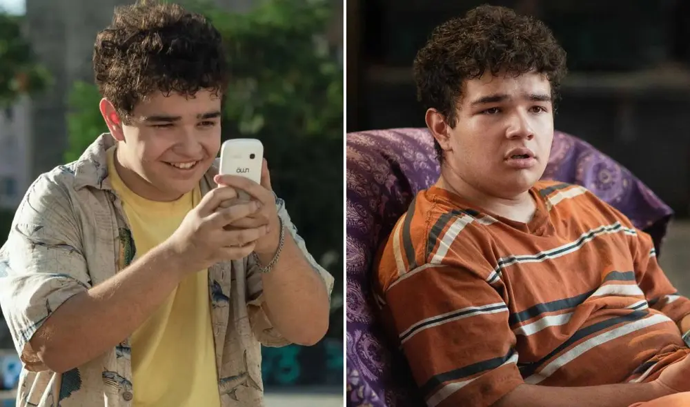 'Panda' es el mejor amigo de Kevin Tapia y uno de los personajes principales en 'Baby Bandito'. Foto: composición LR/Netflix