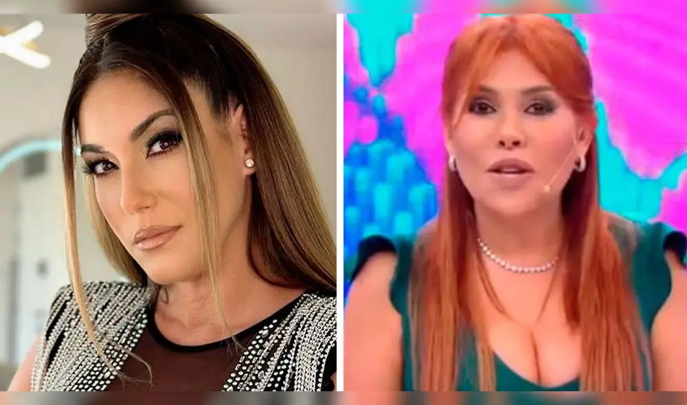 En las redes sociales le siguen recordando su visita al set de Magaly Medina en Latina. Foto Composición LR