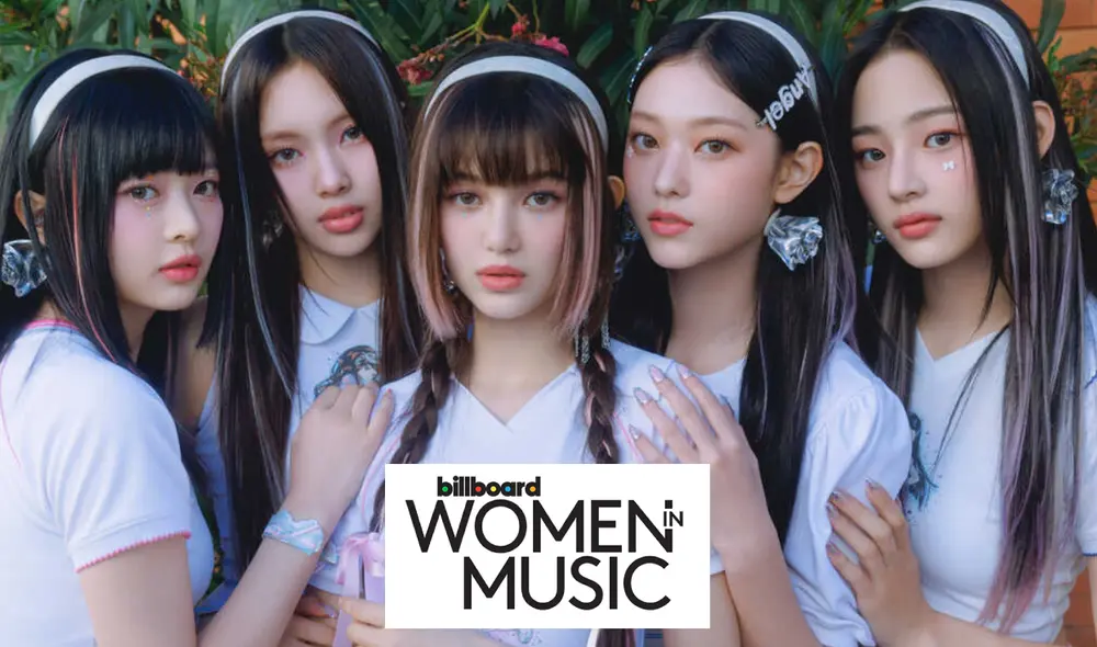 El grupo femenino de k-pop, NewJeans, se presentará en vivo en los Billboard. Foto: composición LR/HYBE