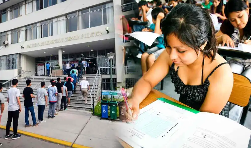 La UNMSM ofrecerá 4.771 vacantes para el examen de admisión 2024-II. Foto: composición LR/Andina