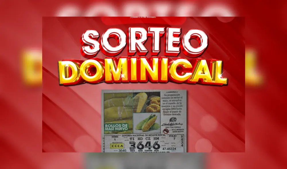 Consulta los resultados de la Lotería Nacional de Panamá, en su modalidad de Sorteo Dominical, de HOY 10 de febrero. Foto: LNP