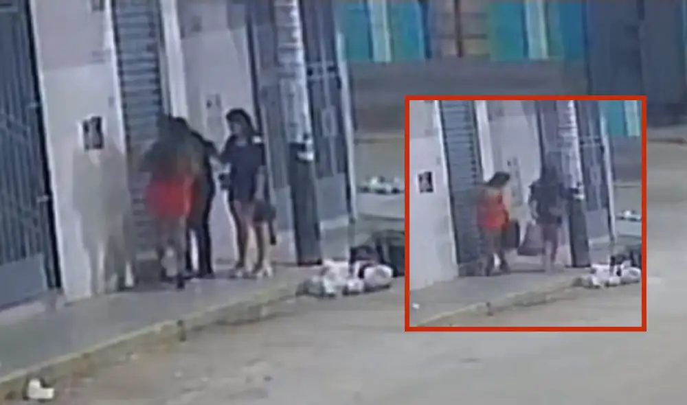 Chiclayo. Mujeres perpetraron el ilícito y luego fugaron. Foto: composición LR/Recorte MPC Chiclayo. Mujeres perpetraron el ilícito y luego fugaron. Foto: composición LR/Recorte MPC