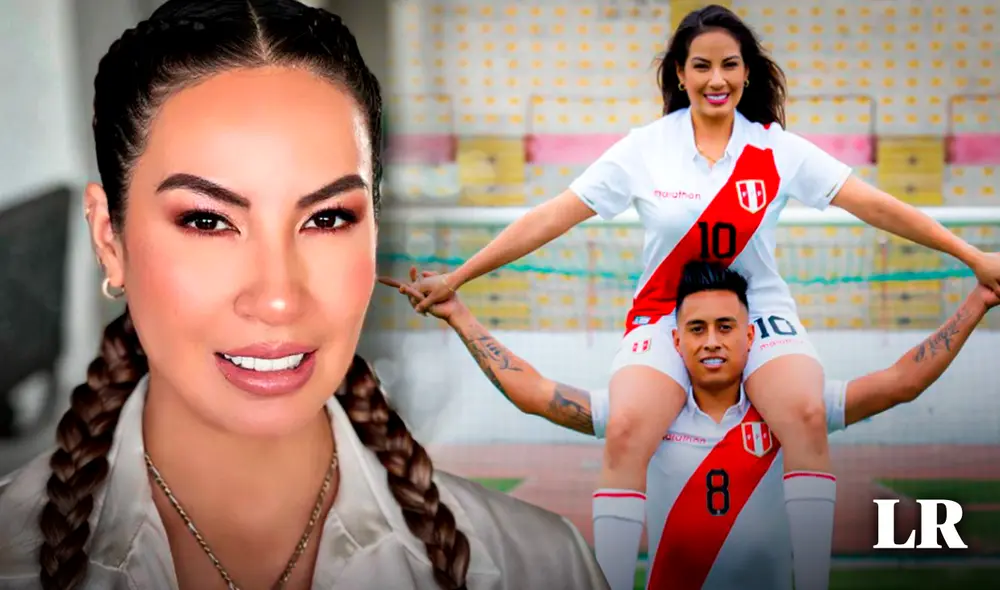 Pamela López inició su romance con Christian Cueva desde el 2011.  Foto: composición de Gerson Cardoso /LR/Instagram/Pamela López - Video: ATV