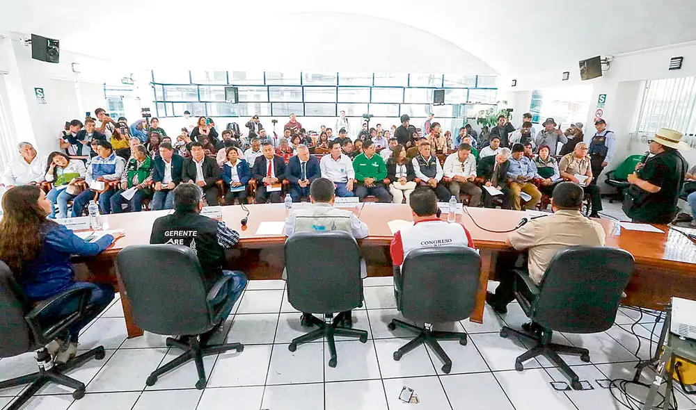 Acuerdo. Al menos 20 alcaldes firmaron el pedido. Consideran que se necesita más policías para enfrentar la criminalidad. Foto: difusión