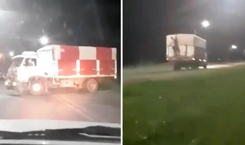 Escenas de terror en la carretera en Córdoba, Argentina. FOTO: composición Cardoso/ LR/ Twitter.com Escenas de terror en la carretera en Córdoba, Argentina. FOTO: composición Cardoso/ LR/ Twitter.com