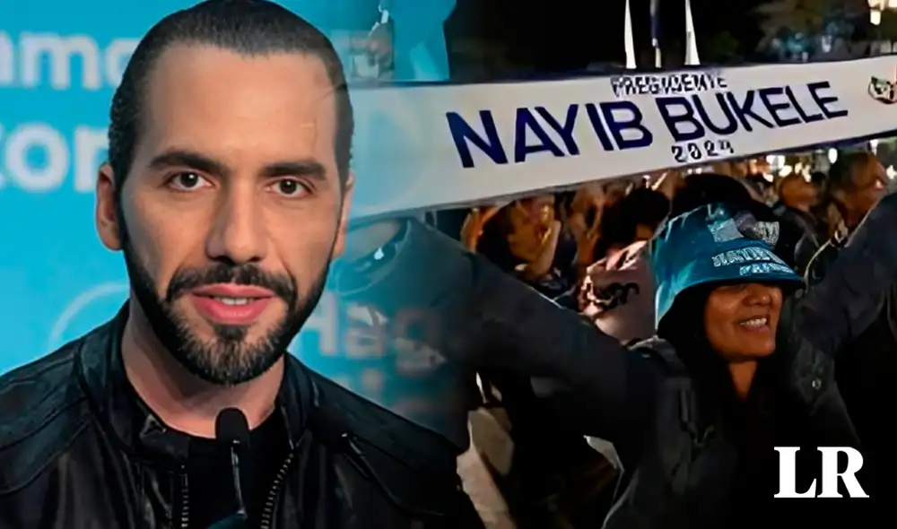 Se confirmó la victoria de Bukele, quien ostentará la Presidencia durante un segundo mandato de cinco años a partir del próximo 1 de junio. Foto: composición de Fabrizio Oviedo/LR/AFP. Video: AFP Se confirmó la victoria de Bukele, quien ostentará la Presidencia durante un segundo mandato de cinco años a partir del próximo 1 de junio. Foto: composición de Fabrizio Oviedo/LR/AFP. Video: AFP