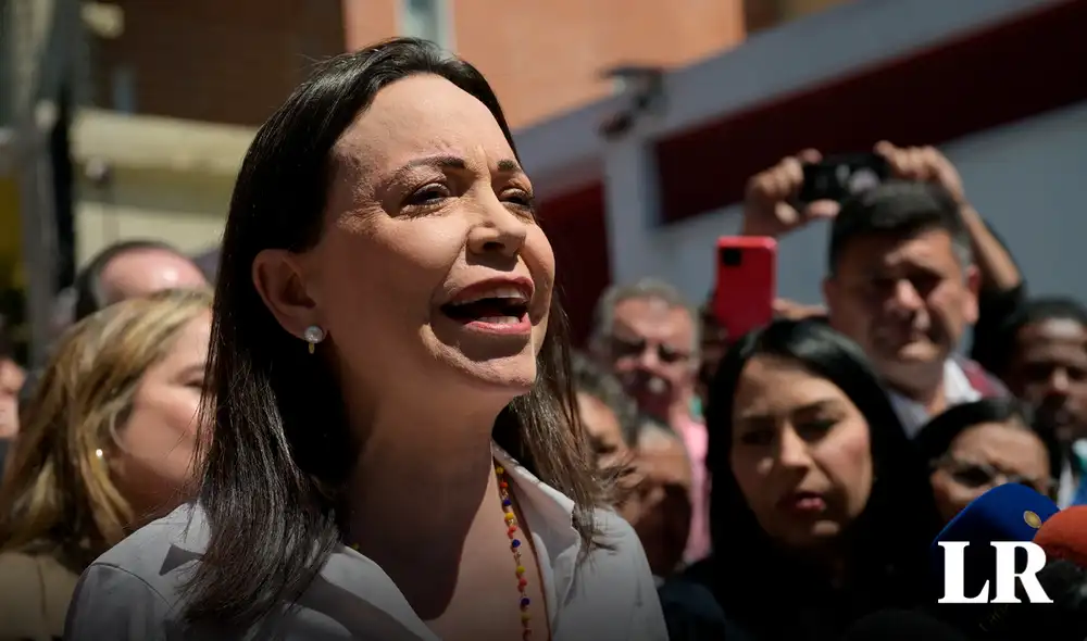 María Corina Machado exigió que en Venezuela debe existir condiciones económicas para que regresen los migrantes. Foto: AFP