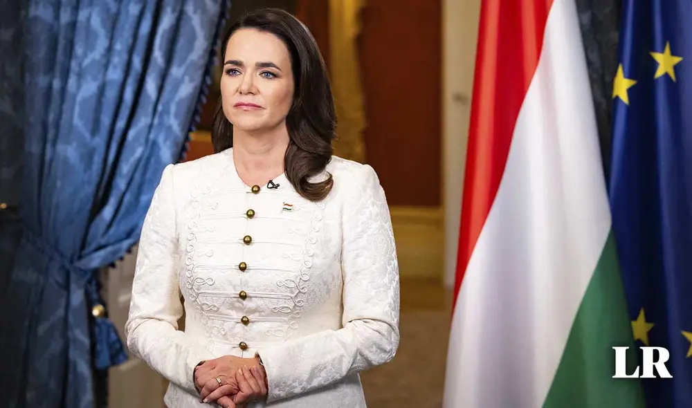 Katalin Novák anunció su dimisión a través de un mensaje a la nación televisado. Foto: AFP - Video: Euronews/YouTube