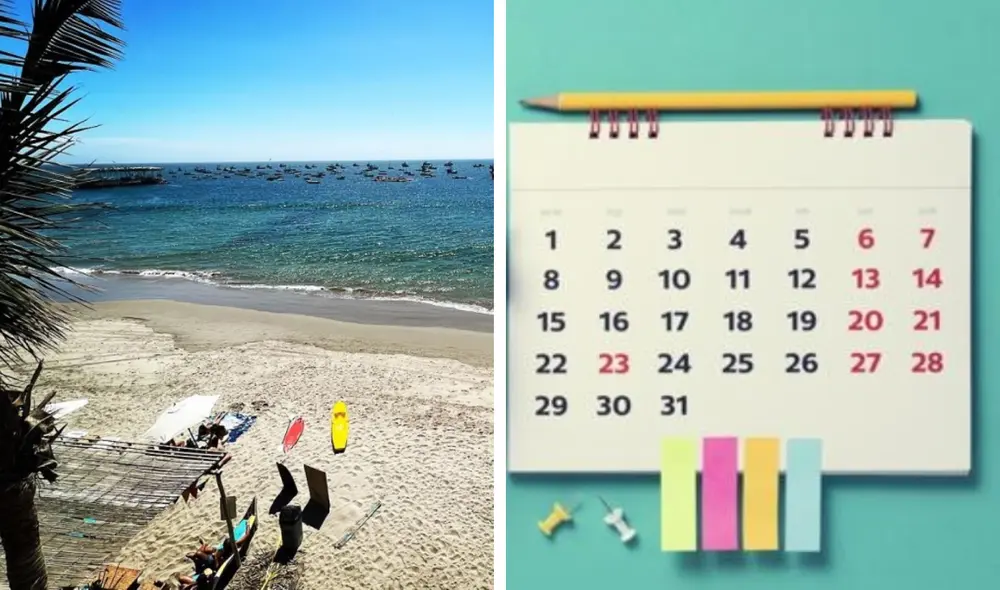 Viajar a la playa es una buena alternativa para un fin de semana largo. Foto: composiciónLR/Andina/Billiken